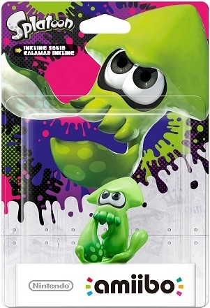 Amiibo-figuur Splatoon Squid (Inkling Squid) – groen