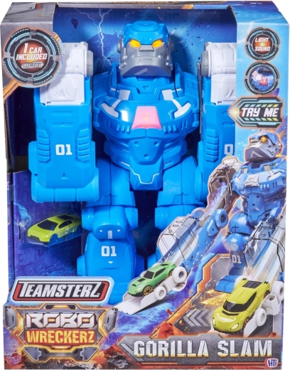 Teamsterz robo gorilla met autootje