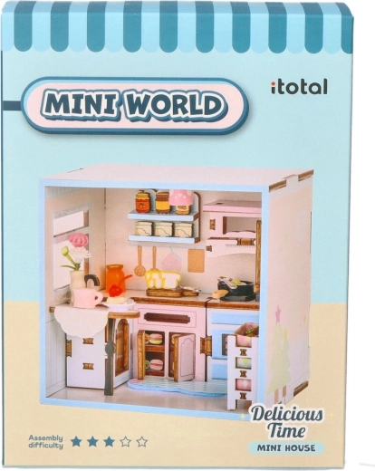 Mini World DIY miniatuurkeuken om in elkaar te zetten