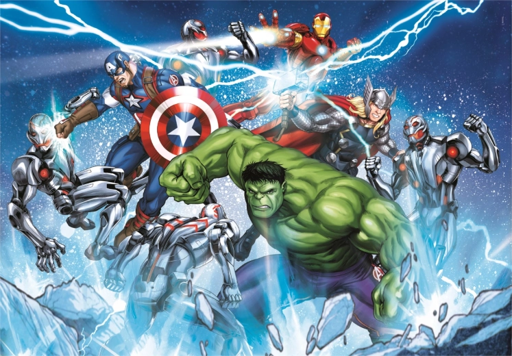 CLEMENTONI Puzzel Marvel: Avengers 104 stukjes