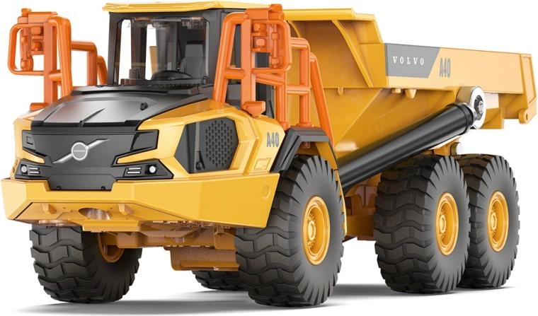Siku Super knikgestuurde kiepwagen Volvo A40J Dumper