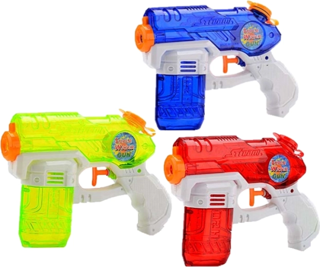 Waterpistool 18 cm assort (3 kleuren) - 1 stuk