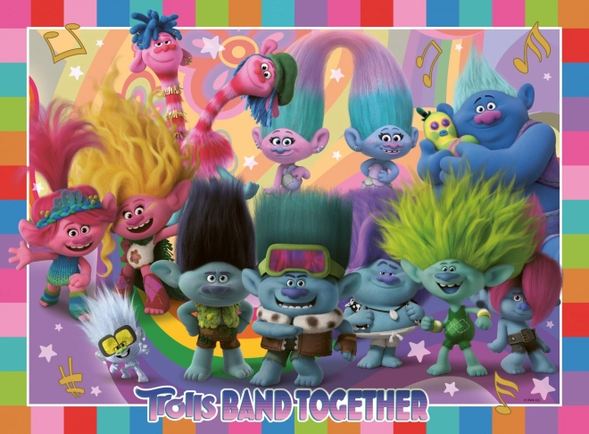 Puzzel Trolls 3 XXL