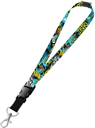 Neklanyard met karabijnhaak Funny Boy