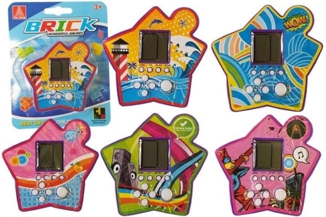 Zak Elektronisch Spel Tetris Paars