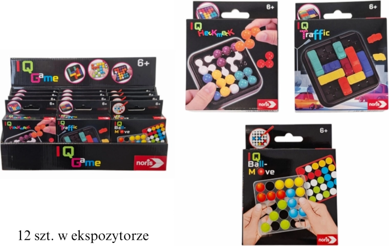 Noris IQ logicaspel assorti - 1 stuk