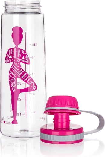 Sportwaterfles YOGA van tritan 750 ml – roze