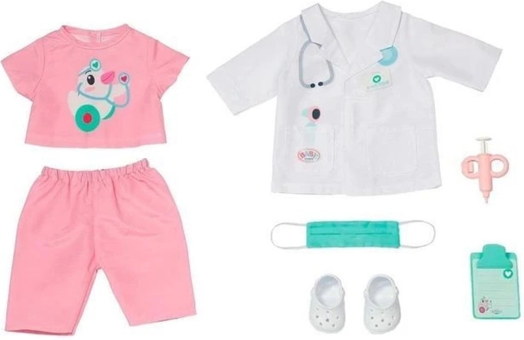 BABY born doktersoutfit voor poppen van 43 cm