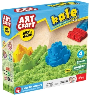 Art Craft kinetisch zand set kasteel 500 g
