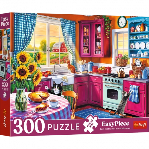 Puzzel 300 stukjes EasyPiece – Ochtend in de keuken