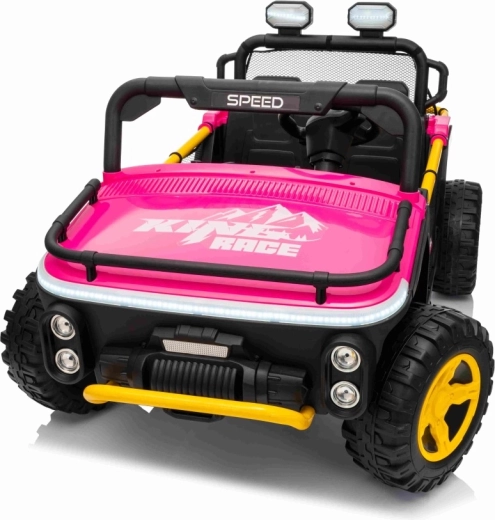 Elektrisch buggy-voertuig UTV Speed roze 24V