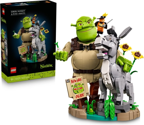 LEGO Shrek – Shrek, Ezel en De Gelaarsde Kat