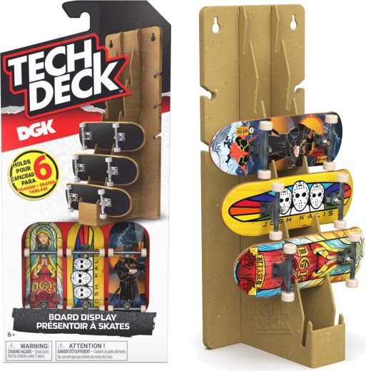 Tech Deck DGK-displaystandaard voor fingerboards met 3 skateboards