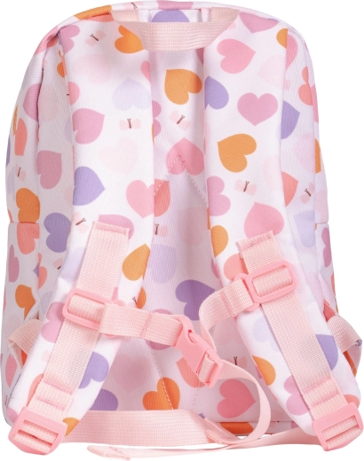 A Little Lovely Company kleine kinderrugzak hartjes