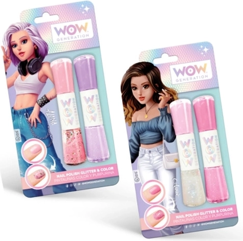 Dubbele nagellak WOW Generation – gekleurd en glanzend