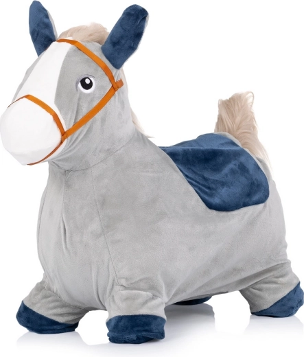 Pluche springdier paardje CHIPOLINO met geluid