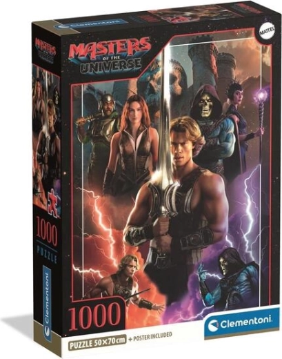 Compacte puzzel Masters of the Universe 1000 stukjes