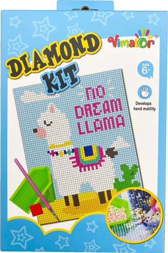 Diamantschilderen – lama