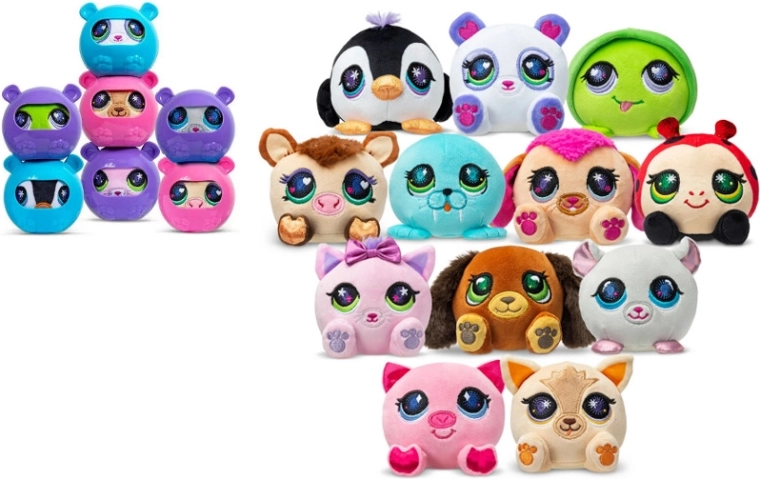 Bandai Littlest Pet Shop mini knuffel in verrassingscapsule
