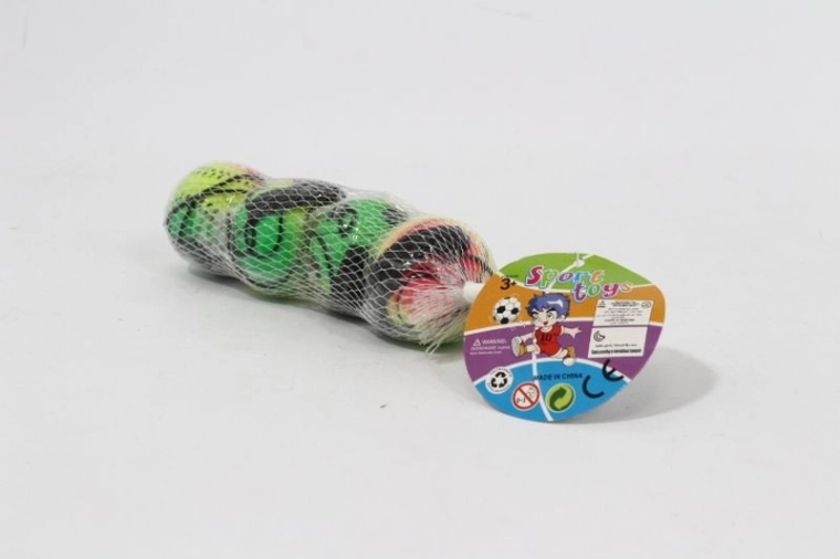 Balspelletjes met elastiek 4,7 cm (4 stuks)