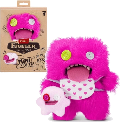 Pluchen set Fuggler Mini Rascals Oogah Boogah + Baby Fugg - 1 stuk