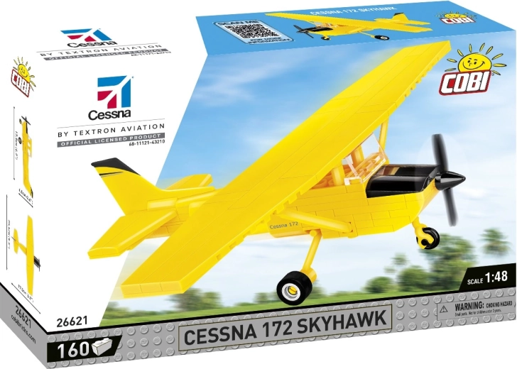 Cessna 172 Skyhawk bouwpakket geel