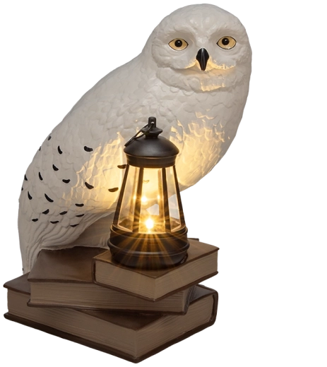 Harry Potter LunaGlo solarlamp Hedwig - 1 stuk