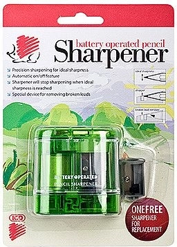 Elektrische puntenslijper ICO Mini op batterijen, assortiment