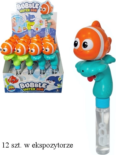 Bellenblaaspistool met visje