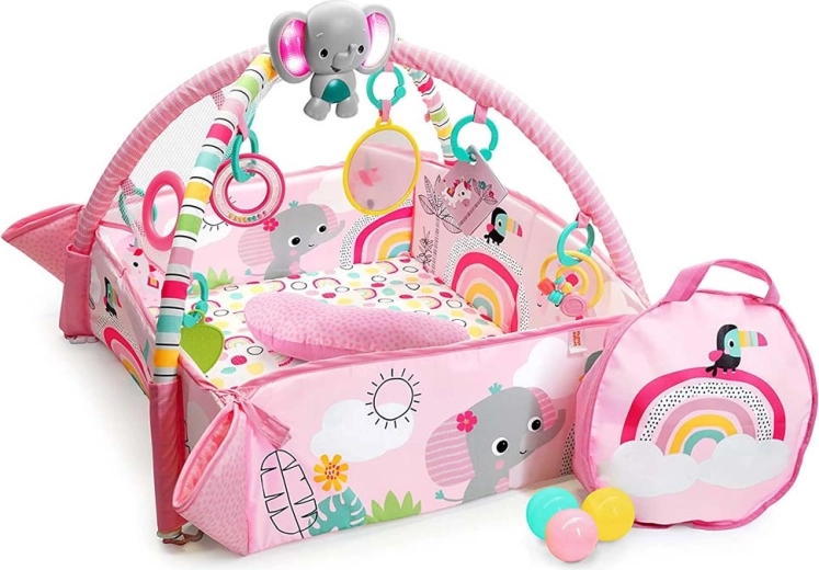 Bright Starts speelkleed 5-in-1 PiP Your Way Ball Play Rainbow Tropics