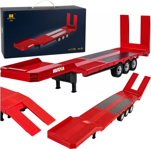 Dieplader voor Huina Scania 770S (1:18) rood