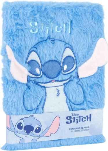 Pluchen notitieboek Lilo en Stitch A5