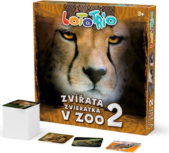 Loto-trio dieren in de dierentuin 2