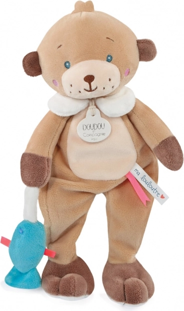 Doudou cadeau set - pluchen beertje met visje