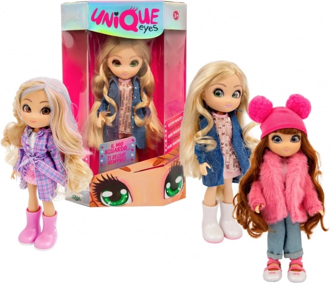 Panenka Unique Eyes modieuze pop 25 cm