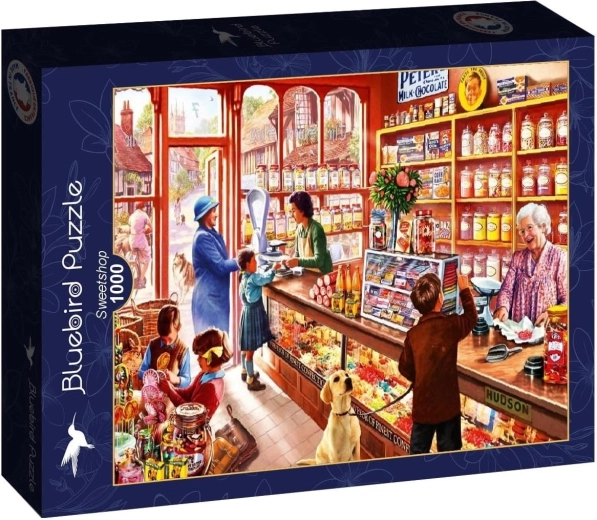 Bluebird puzzel Cukrárna na návsi 1000 stukjes