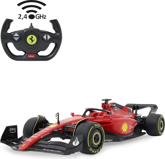 JAMARA Ferrari F1-75 radiografisch bestuurd model 1:12 rood