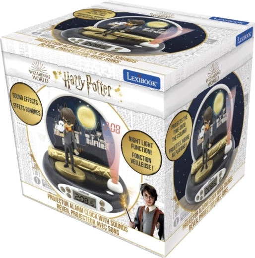3D wekker met projectie HARRY POTTER van Lexibook