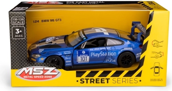 Modelauto BMW M6 GT3 op schaal 1:24
