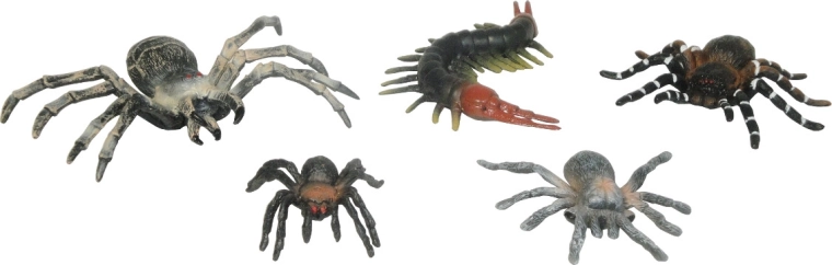 Speelgoed – figuren van spinnen en geleedpotigen