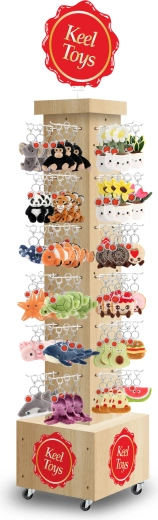 Draaistandaard voor sleutelhangers 180 cm KEEL TOYS