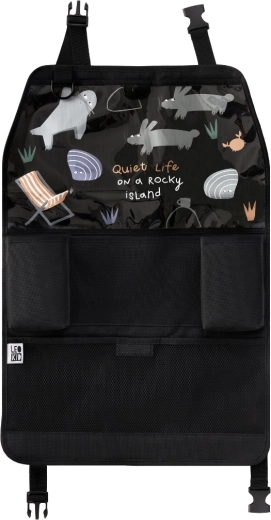 Leokid stoelorganizer met tabletvak Rocky Island