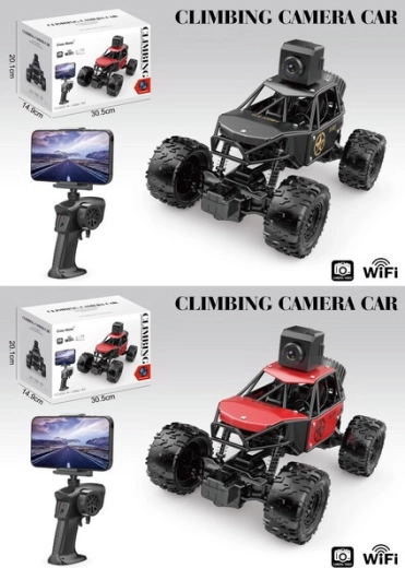 Rode terreinwagen Crawler met Wi‑Fi-camera STAR