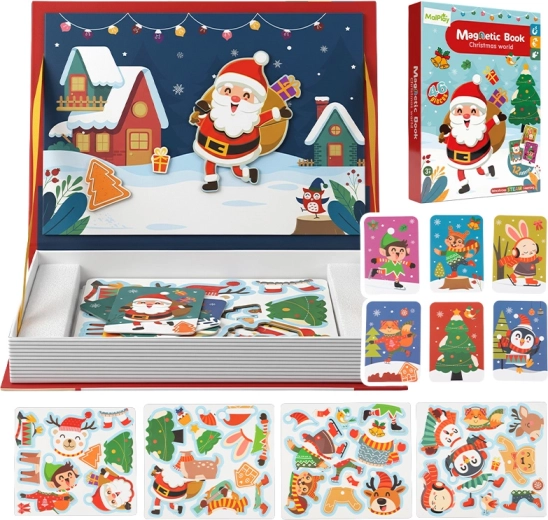 Magnetische puzzel Kerstmis