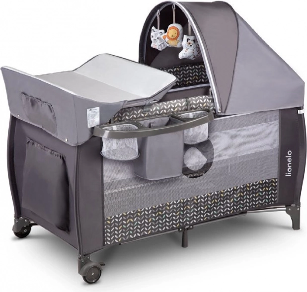 Reisbedje Sven Plus van Lionelo – Grijs