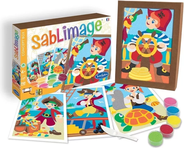 Sentosphere Sablimage Piraten – zandafbeeldingen