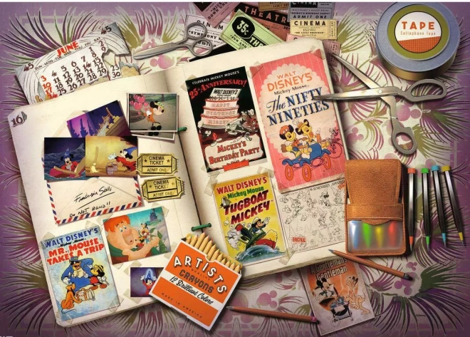 Ravensburger puzzel Disney Mickey – 1000 stukjes