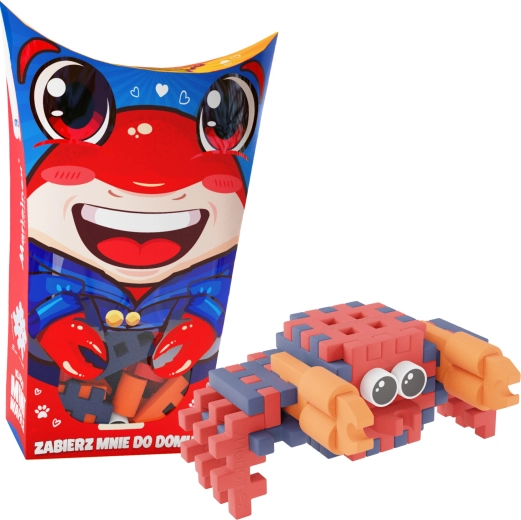 Bouwset Mini Waffle Pocket Pets – krab