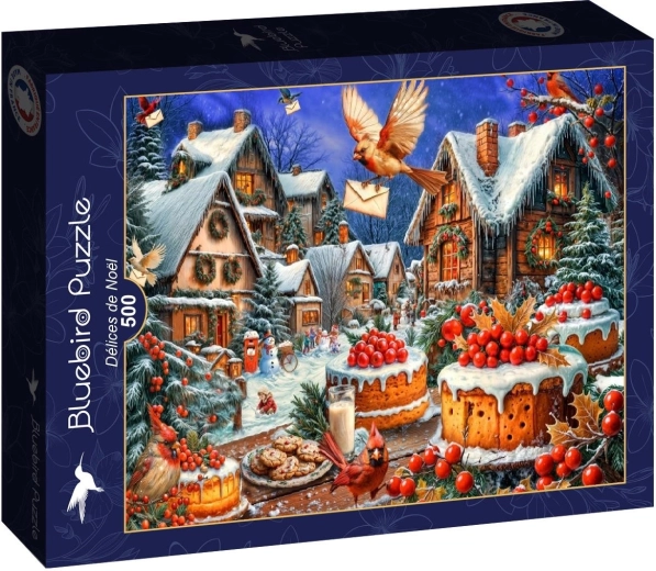 Bluebird Puzzle Kerstlekkernijen 500 stukjes