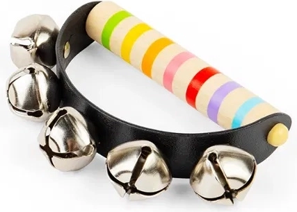 Jinglebells met houten handvat BIGJIGS TOYS